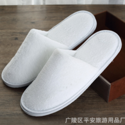 高端賓館酒店居家客房一次性用品拖鞋旅行可水洗珊瑚絨EVA拖鞋 十件起批