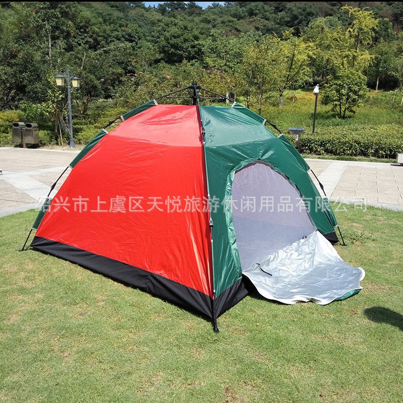 2-3人 3-4人戶外速開帳篷 全自動帳篷戶外用品 野營帳篷 速開