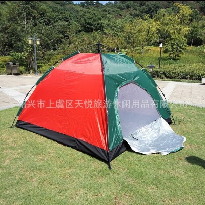 2-3人 3-4人戶外速開帳篷 全自動帳篷戶外用品 野營帳篷 速開