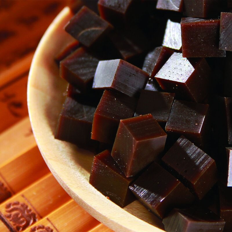 東阿產阿膠塊山東阿膠片 500g 熬固元糕阿膠碎塊丁阿膠片阿膠糕