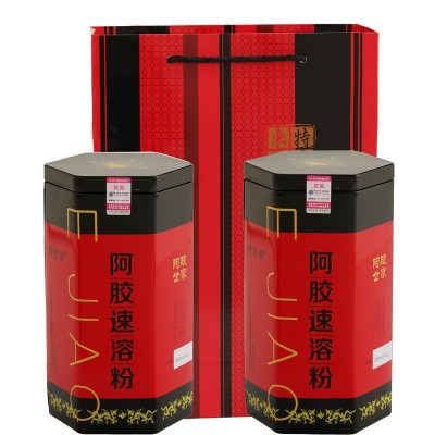 貴膠堂阿膠粉250g東阿原產(chǎn)阿膠速溶粉即食阿膠原粉天齊阿膠粉代發(fā)