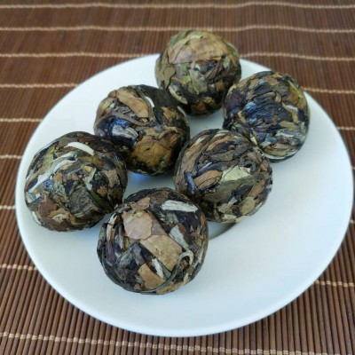 廠家現貨批發古樹白茶8克 非月光白茶 鮮爽香甜 云南白茶手工龍珠
