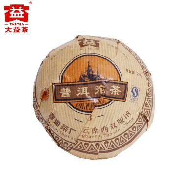 大益普洱熟茶 2007年701批V93沱茶250克/沱 昆明干倉勐海茶廠茶葉