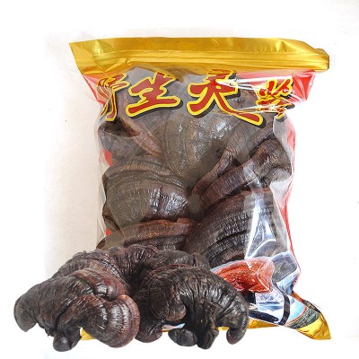 【鳳香家】長白山整枝紫靈芝片500g半野生可切赤靈芝吉林產(chǎn)地直銷