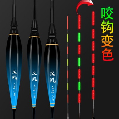 魚漂夜光漂電子漂夜釣浮漂浮標(biāo)日夜兩用漂高靈敏野釣混養(yǎng)鯽鯉魚漂
