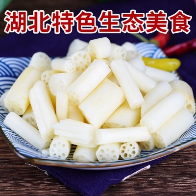 廠家直供洪湖特產新鮮泡藕帶泡椒涼菜酸辣味下飯菜400g/袋泡藕帶