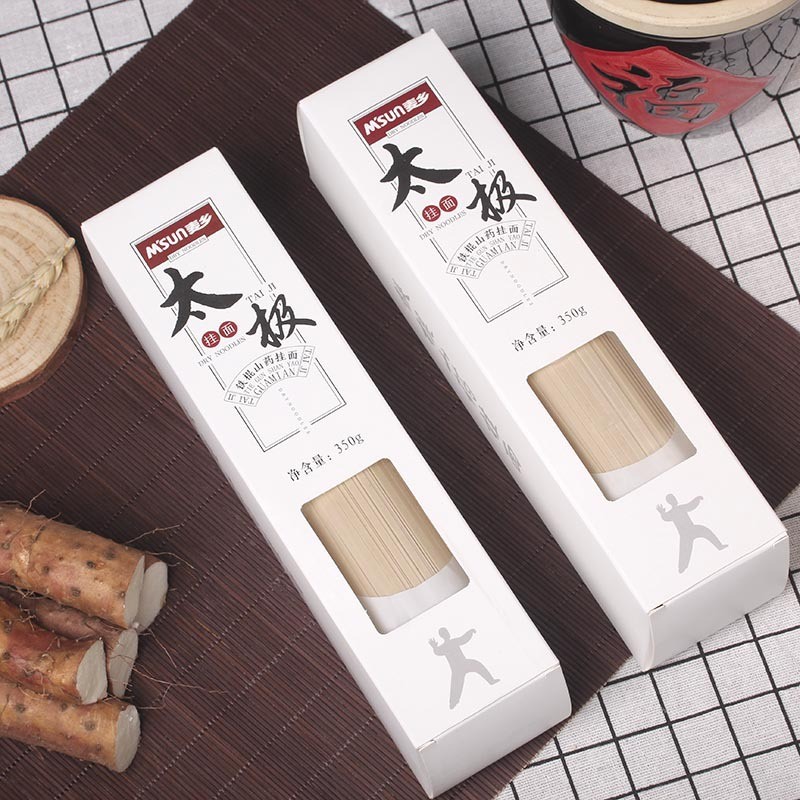 河南特產(chǎn)麥鄉(xiāng)鐵棍山藥掛面 加 工定 制貼 牌拉面面條