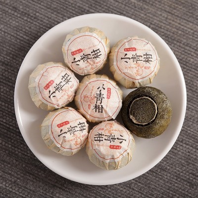 大量批發云南普洱茶葉 2019新會小青柑 宮廷普洱熟茶 500克