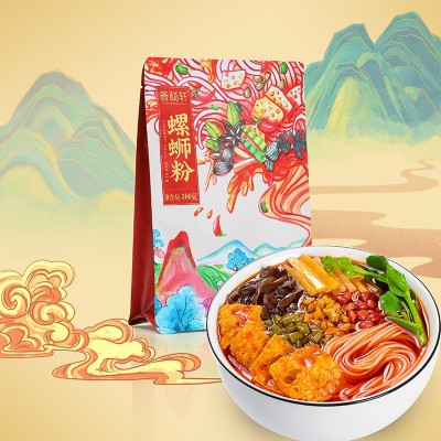 寄楊軒廣西柳州螺螄粉300g*1袋螺絲粉代理批發代加工