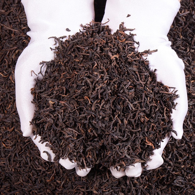 潤秀茶業云南茶葉普洱茶熟茶散茶布朗山小青柑原料批發可壓餅
