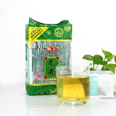 開古超值龍井綠茶100包袋裝 紅茶茉莉花茶袋泡茶 酒店賓館餐飲用