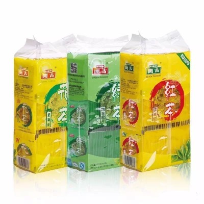 開古保鮮龍井綠茶100包云南紅茶茉莉花茶賓館酒店獨立小包茶葉
